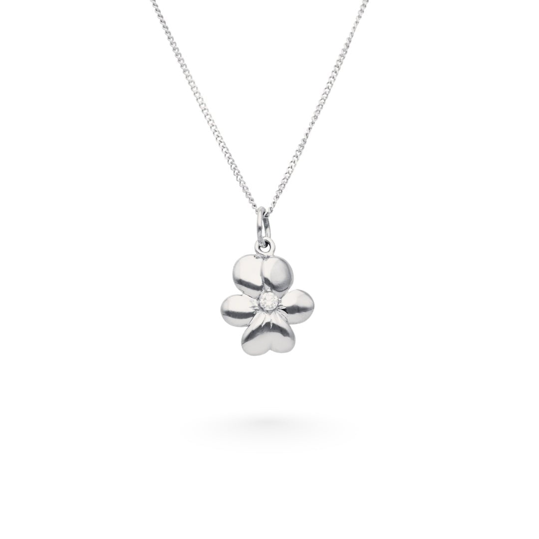 VIOL S halsband med kubisk zirkon - Guldviva Jewellery