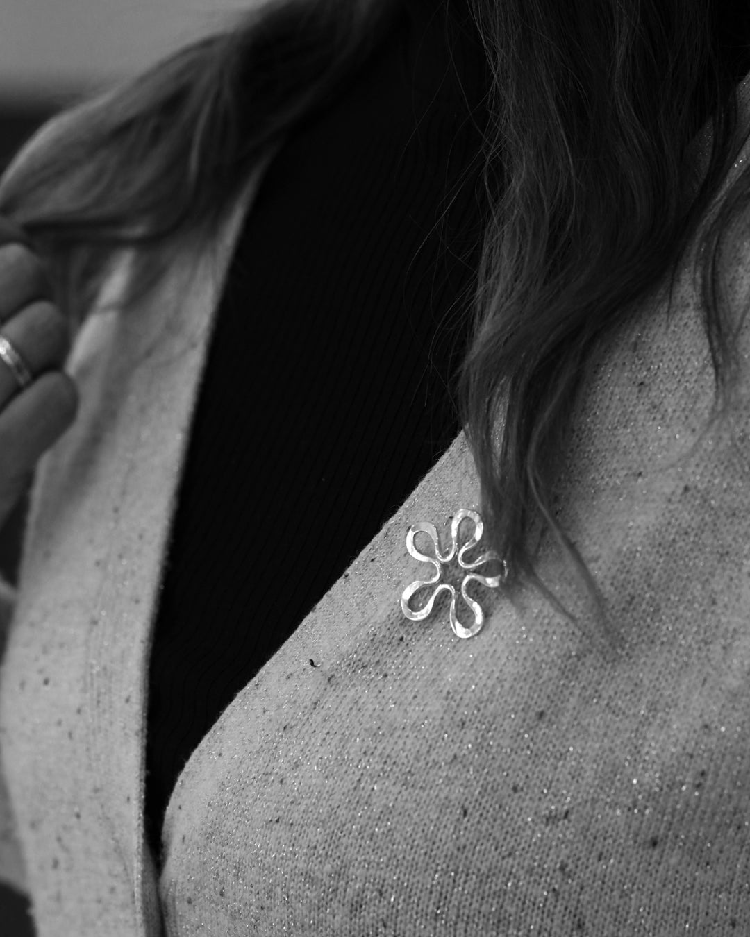 BLOMMAN™ brosch - Guldviva Jewellery