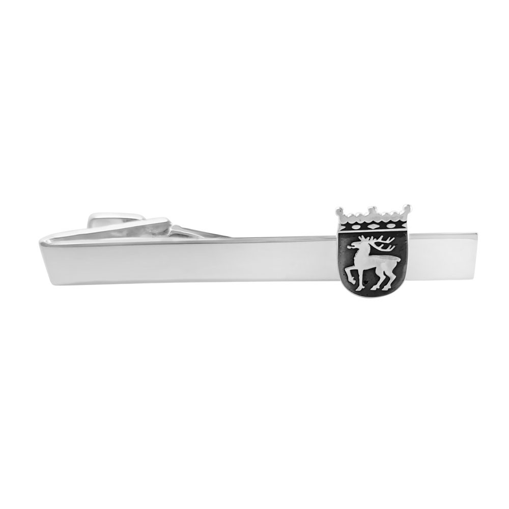 Ålands Vapen tie clip, handcrafted by GULDVIVA