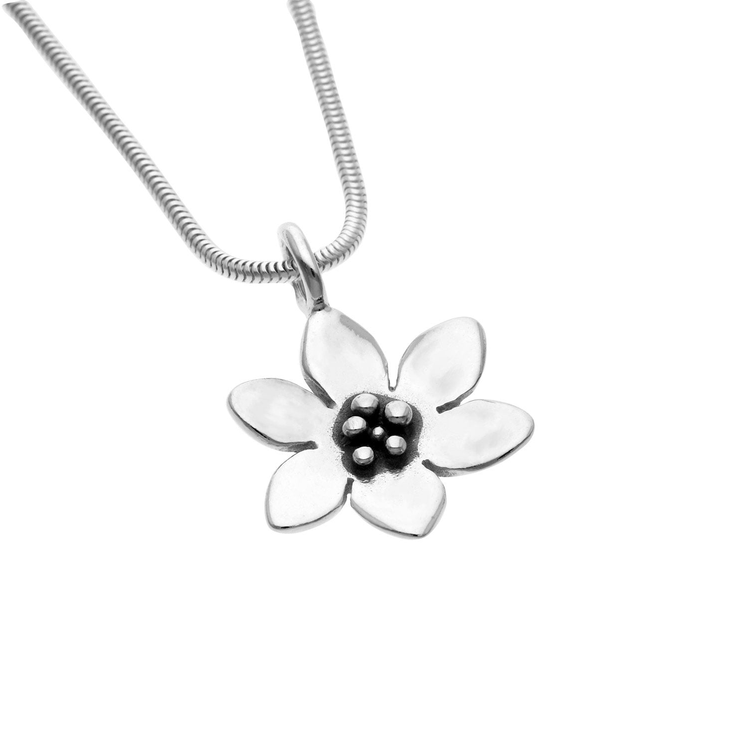 BLÅSIPPA halsband - Guldviva Jewellery