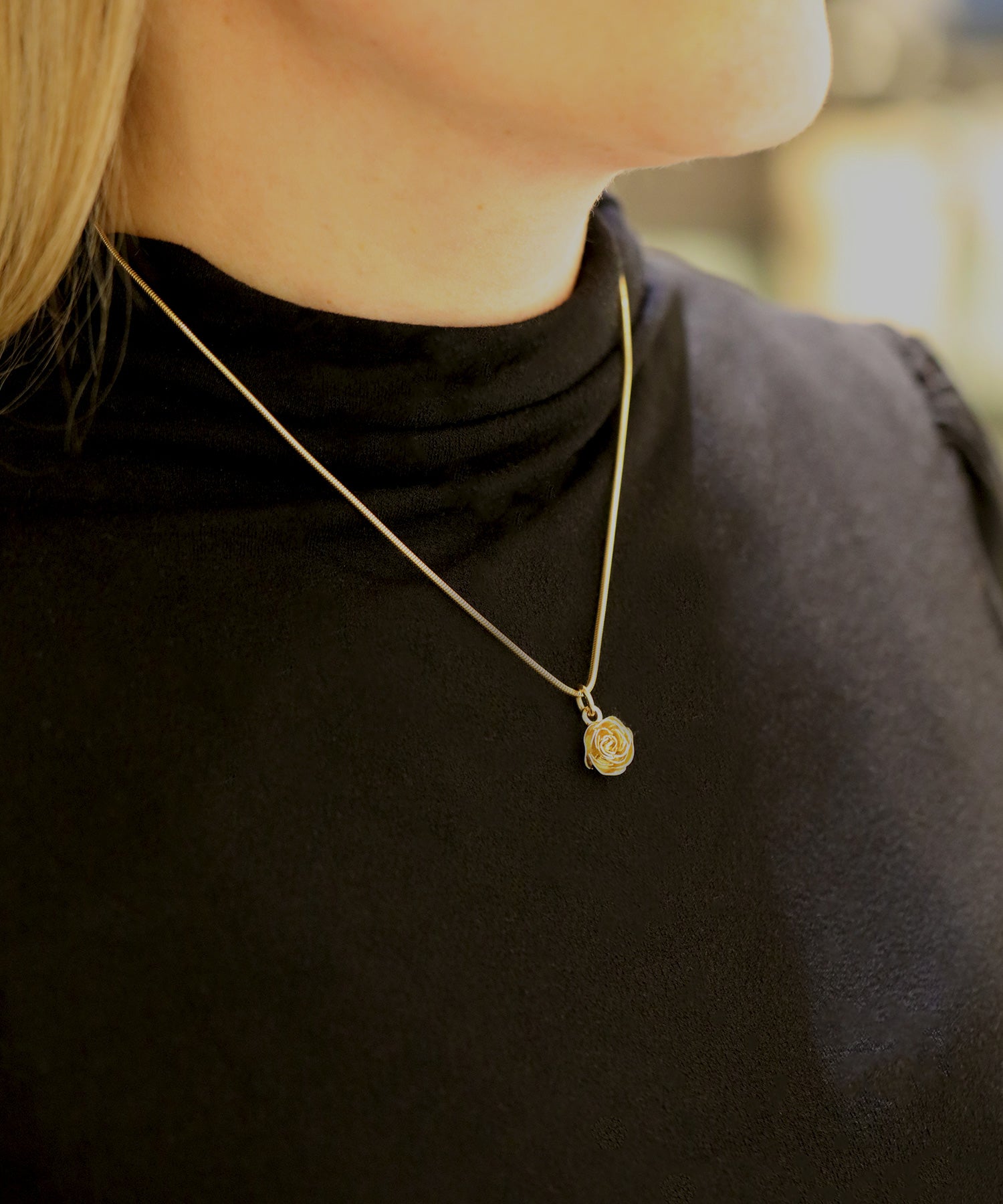 ROS 18K halsband - Guldviva Jewellery