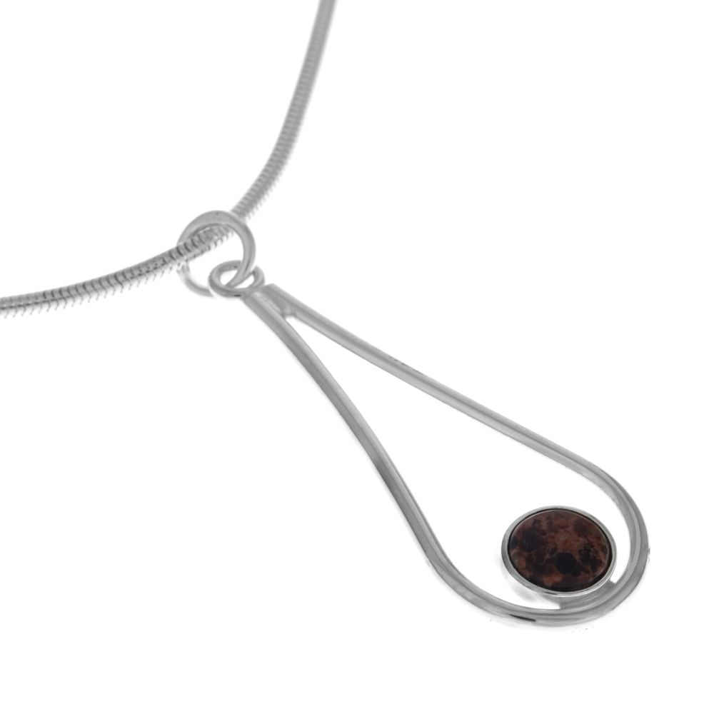 DROPPE GRANIT halsband - Guldviva Jewellery