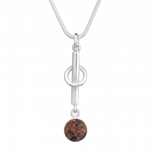 GLORIA GRANIT halsband - Guldviva Jewellery