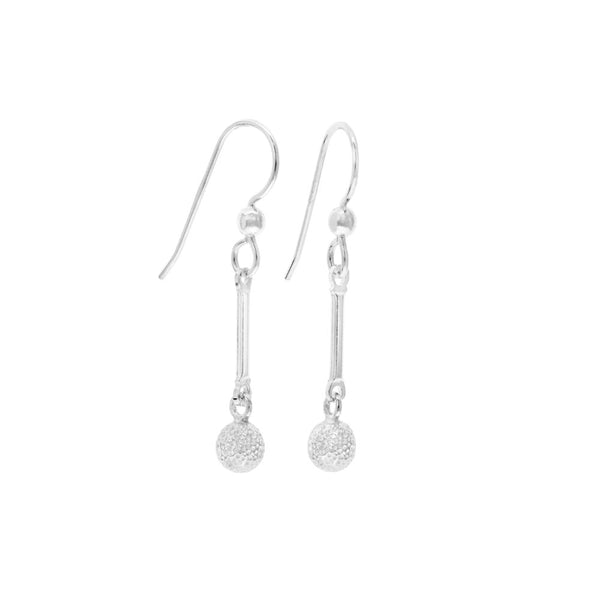 GOLF örhängen på krok - Guldviva Jewellery