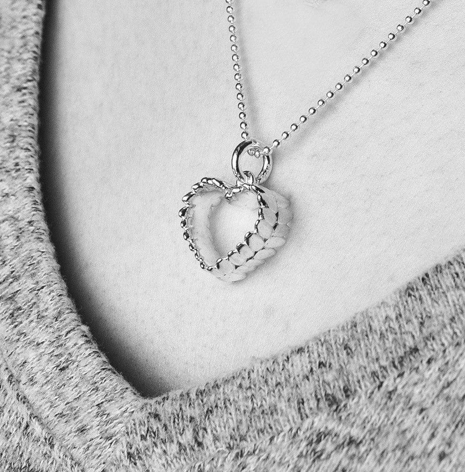 RÅGHJÄRTA halsband - Guldviva Jewellery