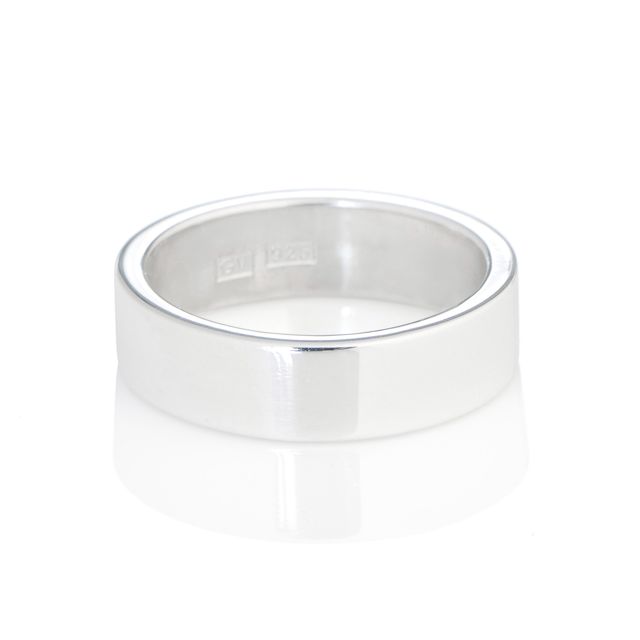 RING Rektangulär 6 mm - Guldviva Jewellery