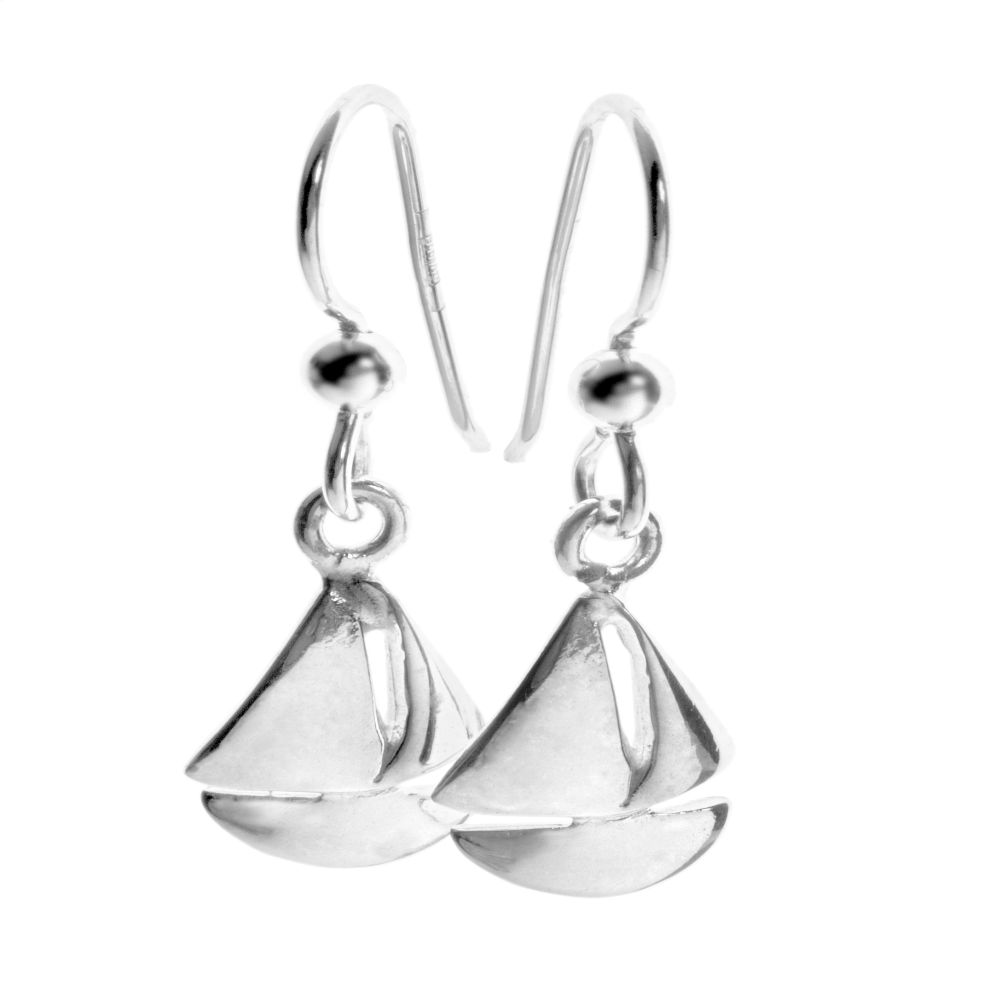 SEGELBÅT örhängen på krok - Guldviva Jewellery