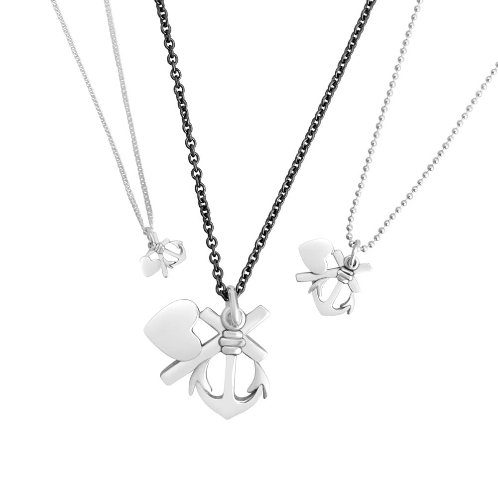 TRO HOPP & KÄRLEK L halsband - Guldviva Jewellery