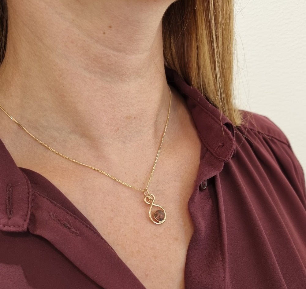 ÅLANDSHJÄRTA (Åland-Herz) 18K Halskette - Guldviva Jewellery