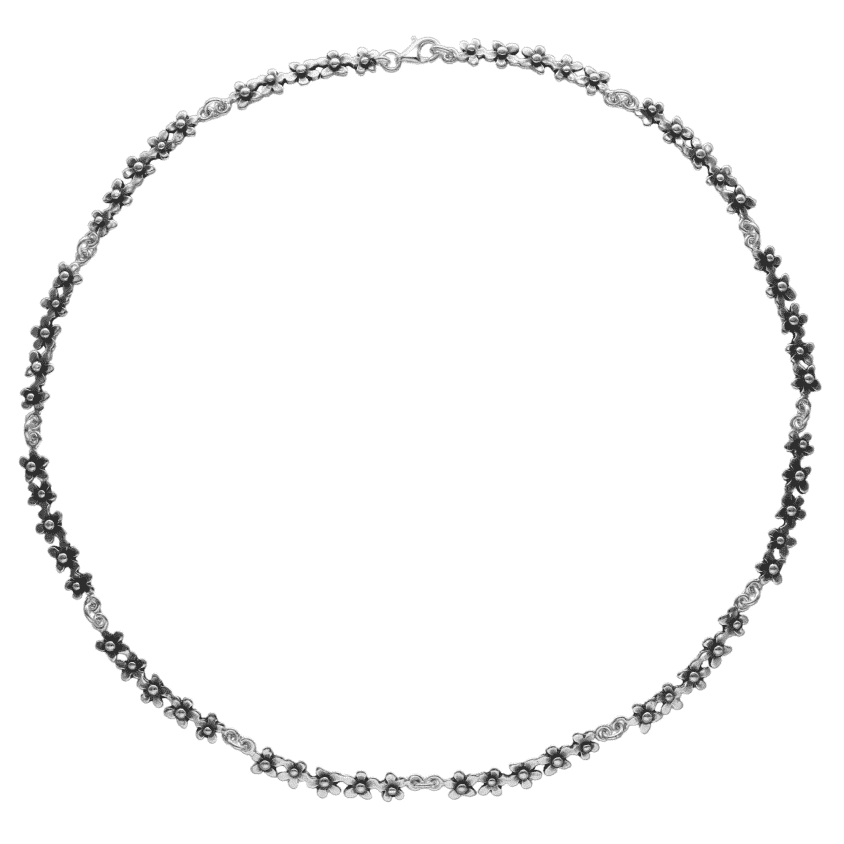 FÖRGÄT MIG EJ (Vergissmeinnicht) Kragen - Guldviva Jewellery