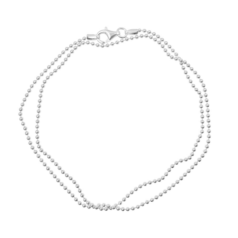 Kugelkette aus Sterlingsilber. Erhältlich bei GULDVIVA.
