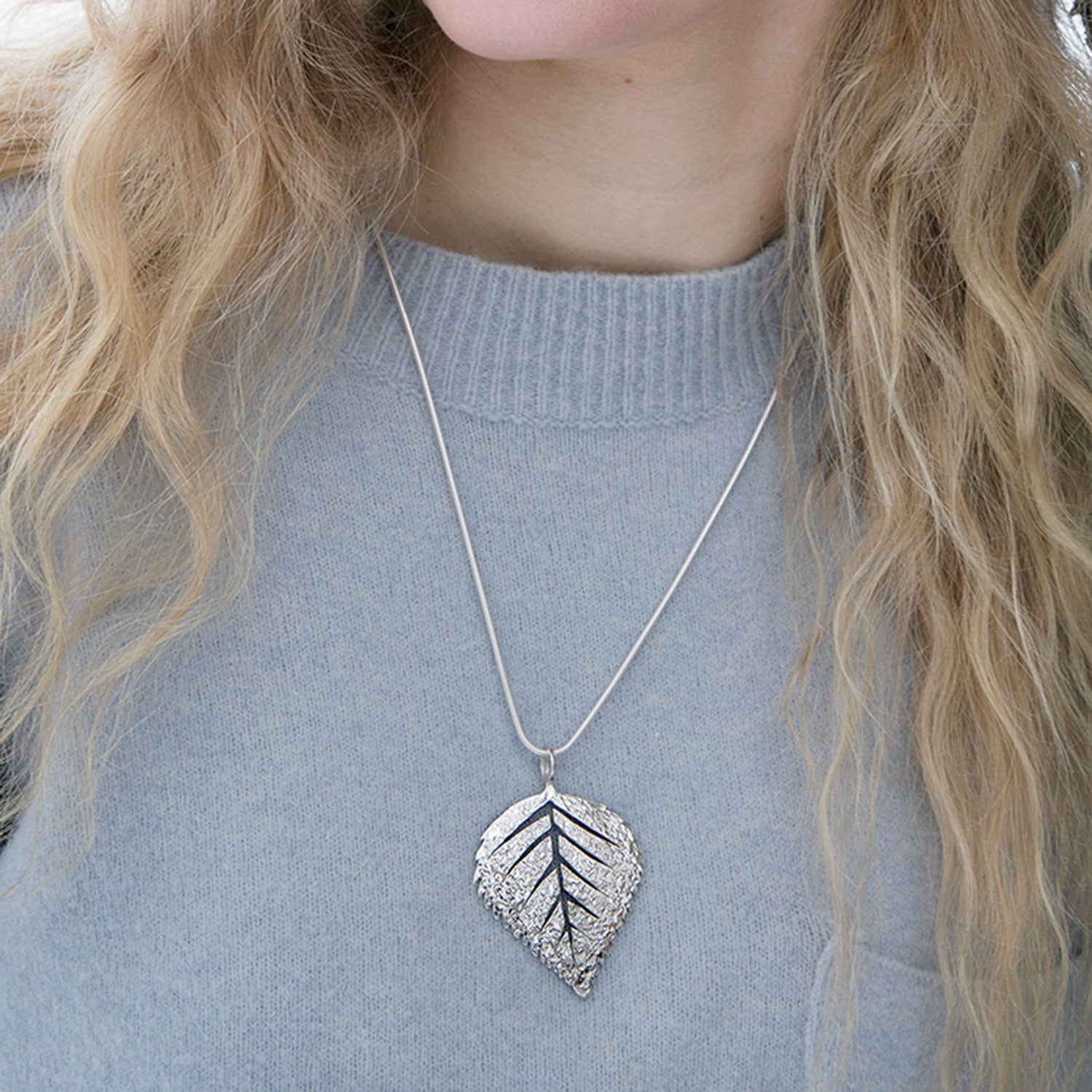 BJÖRK (Birke) XL Halskette - Guldviva Jewellery