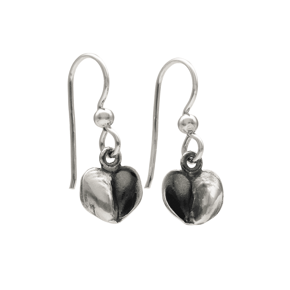 BLÅMUSSLA (Blaumuschel) HEART XS Ohrringhaken - Guldviva Jewellery