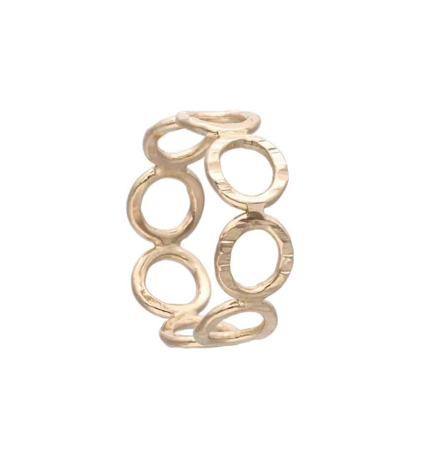 CIRCLA Guldviva 18K Ring - Schmuck