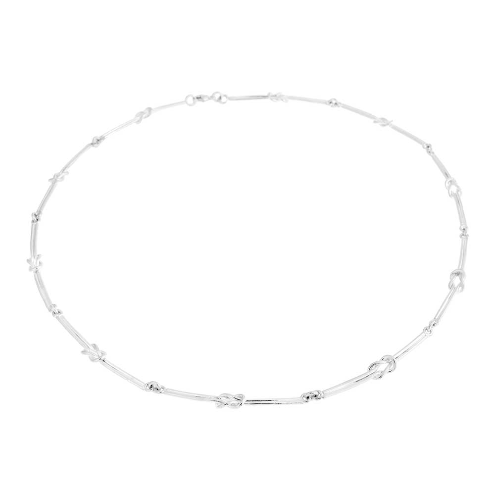 RÅBANDSKNOP (Kreuzknoten) Kragen - Guldviva Jewellery