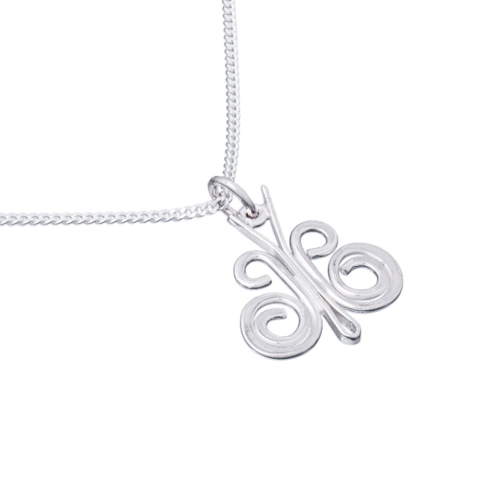 SAGA LILLA FJÄRIL (Schmetterling) Halskette Guldviva - Juwelen