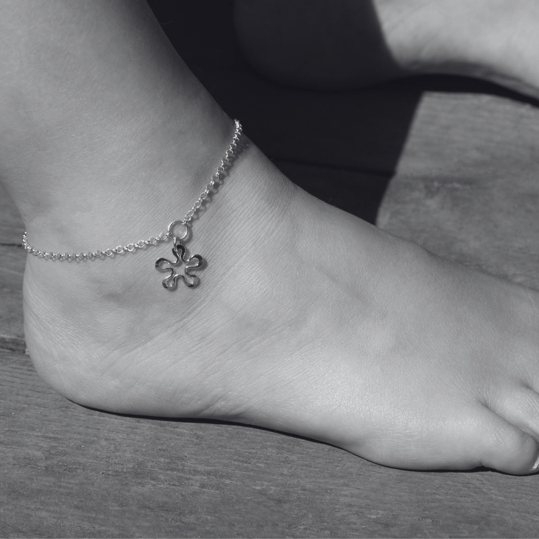 BLOMMAN™ XS anklet - Guldviva Jewellery