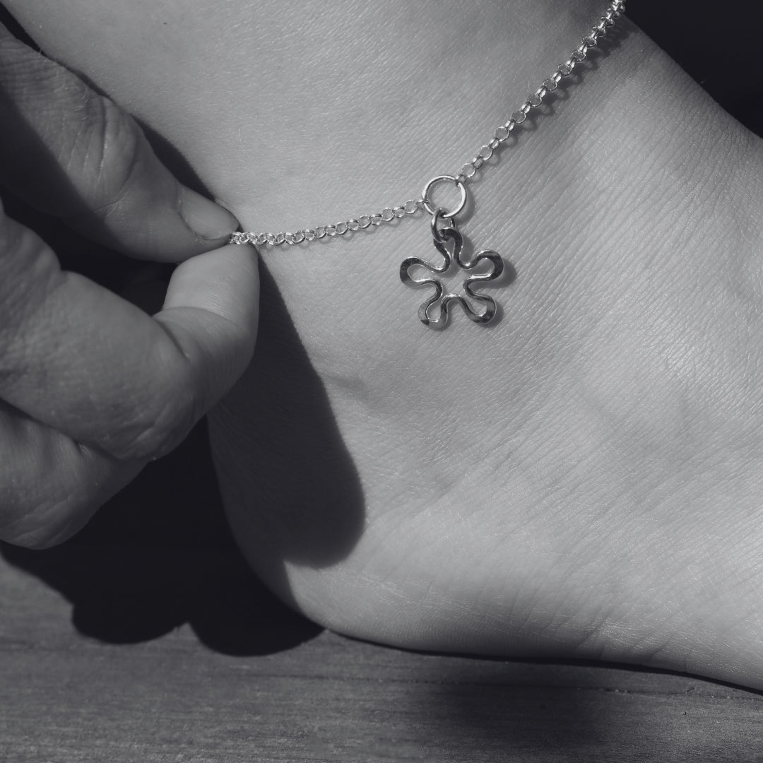 BLOMMAN™ XS anklet - Guldviva Jewellery
