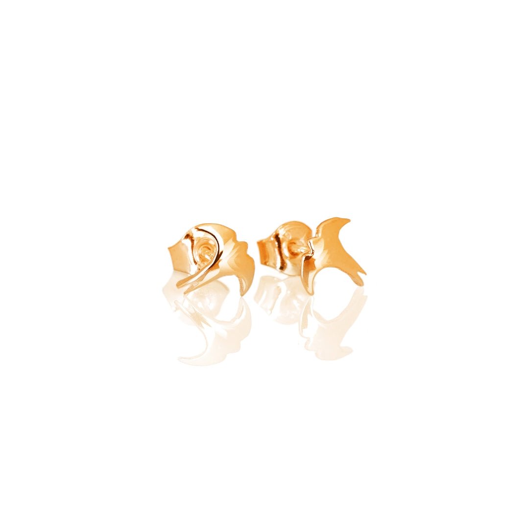 SVALA (Swallow) 18K stud earrings