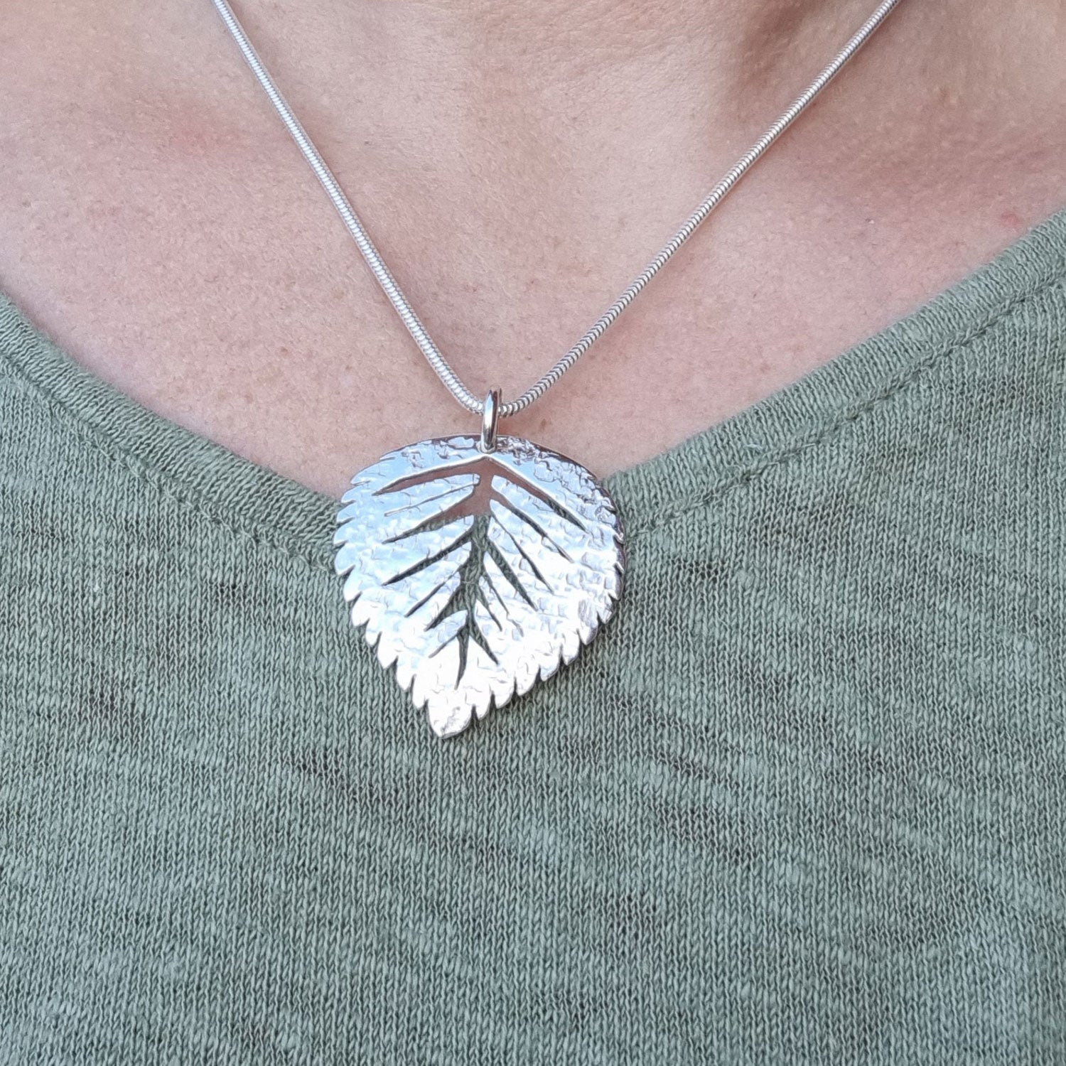 BJÖRK (Birch) necklace - Guldviva Jewellery