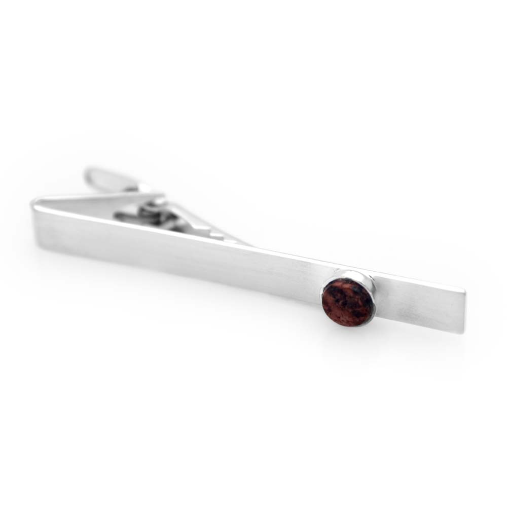 BASIC GRANITE Tie clip - Guldviva Jewellery