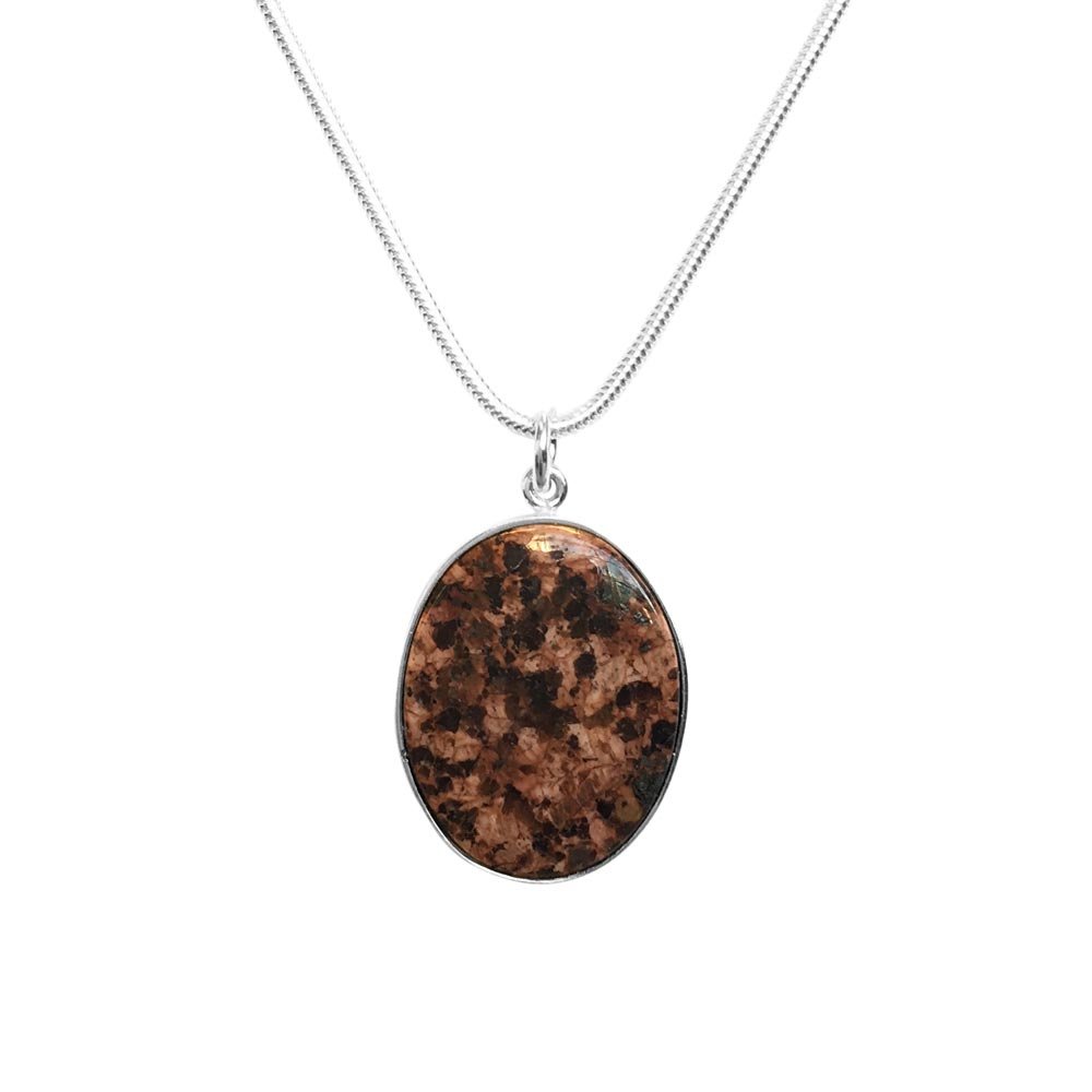 BASICO GRANITE L necklace - Guldviva Jewellery