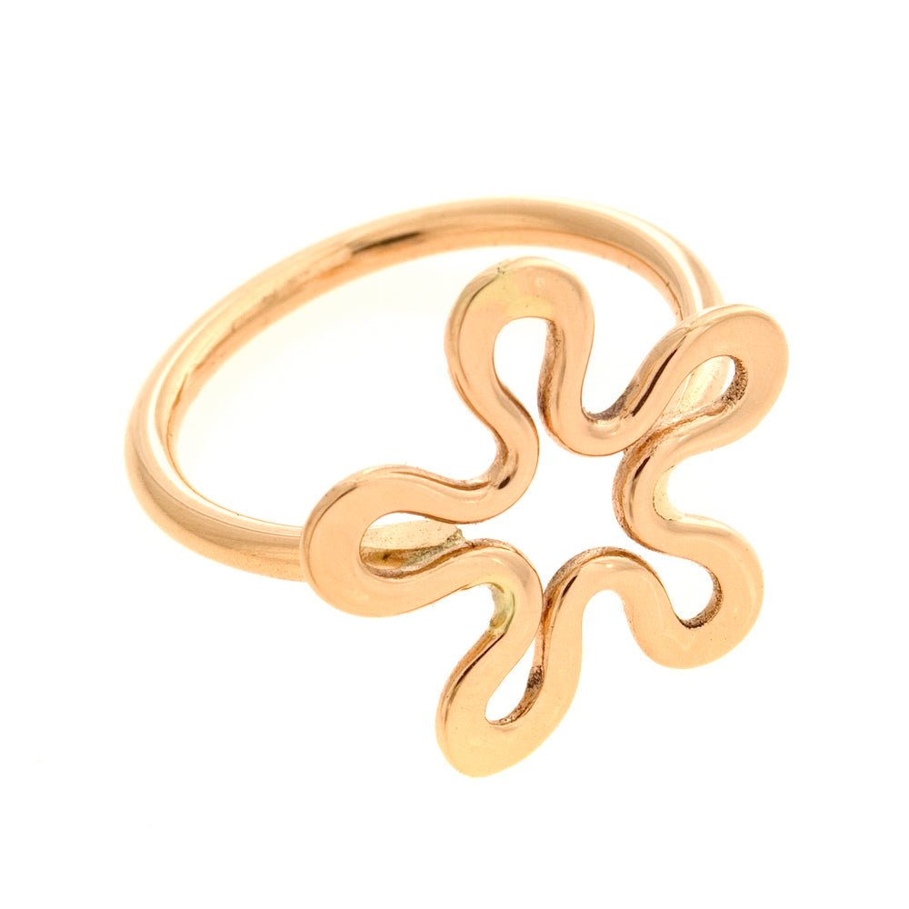 BLOMMAN™ 18K ring - Guldviva Jewellery