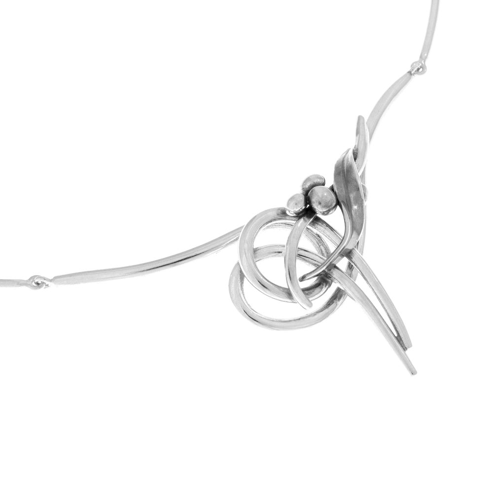 HAVTORN (Sea Buckthorn) Necklace - Guldviva Jewellery