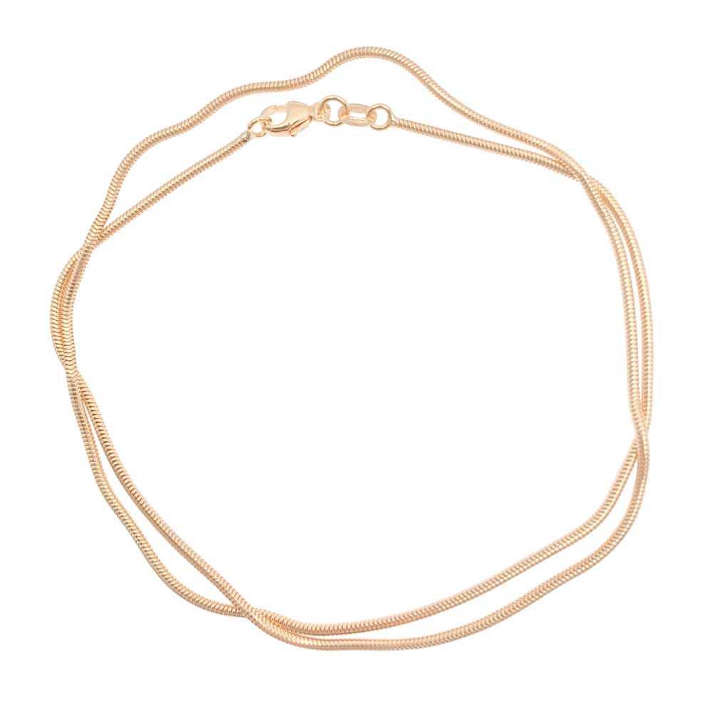 Snake chain (130) 18K - Guldviva Jewellery