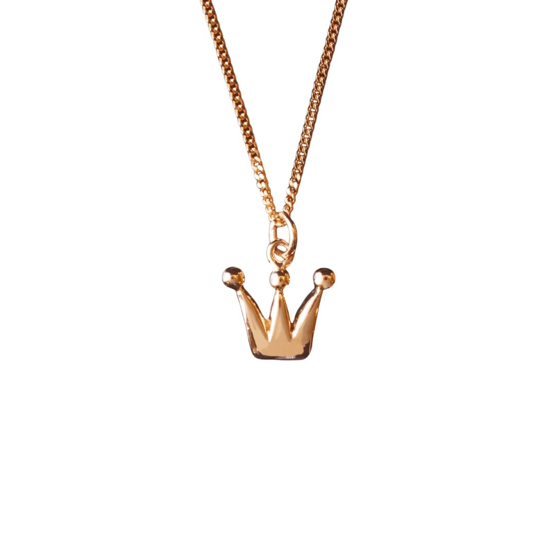 PRINCESS CROWN 18K necklace - Guldviva Jewellery