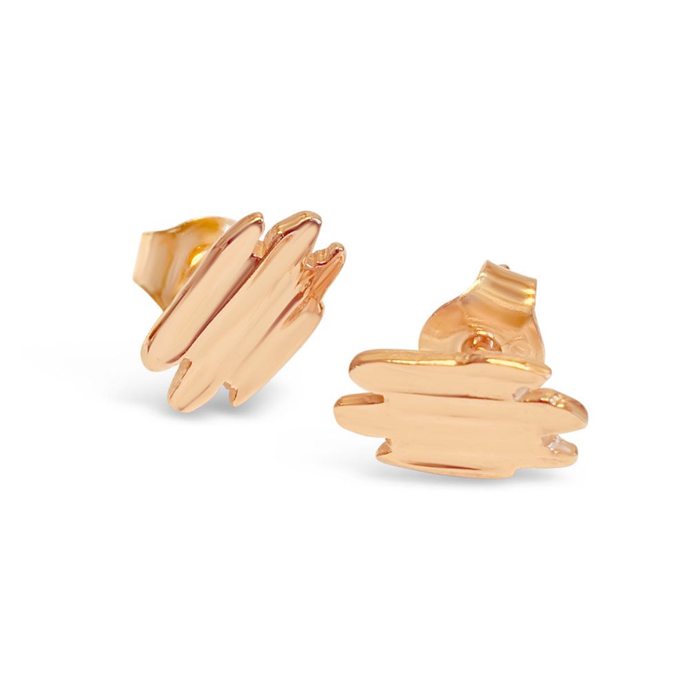 ALANDICA 18K earstuds - Guldviva Jewellery