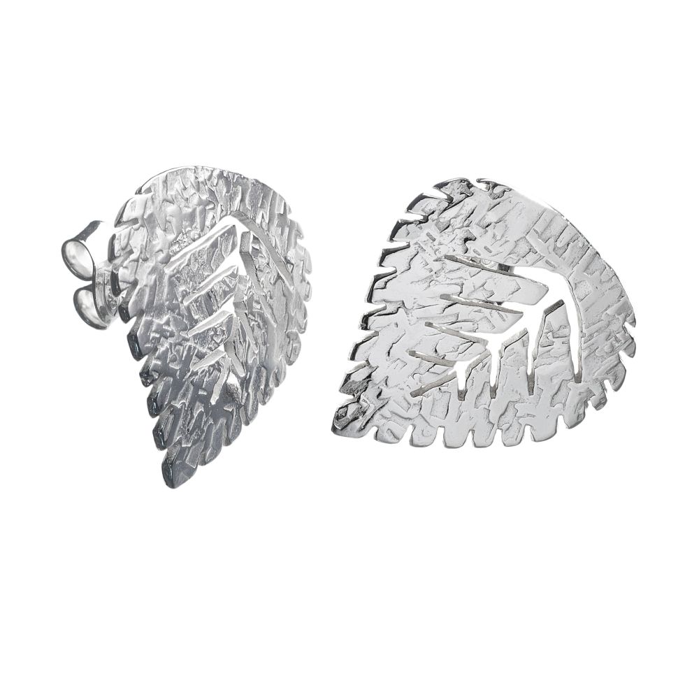 BJÖRK (Birch) earstuds - Guldviva Jewellery