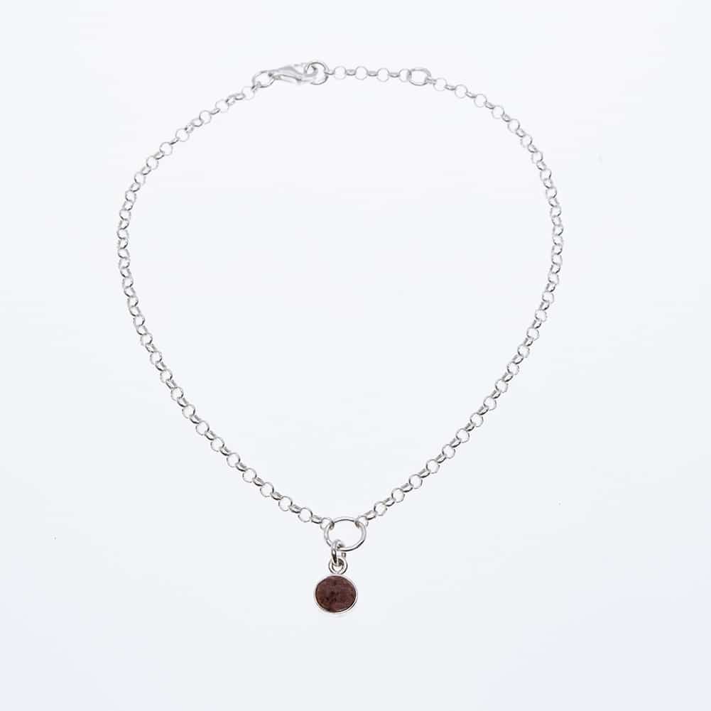 BASIC GRANITE anklet - Guldviva Jewellery