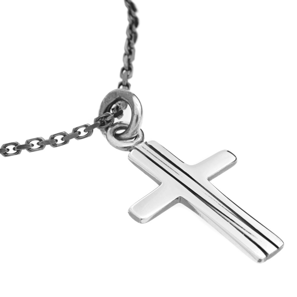 LINES CROSS necklace - Guldviva Jewellery