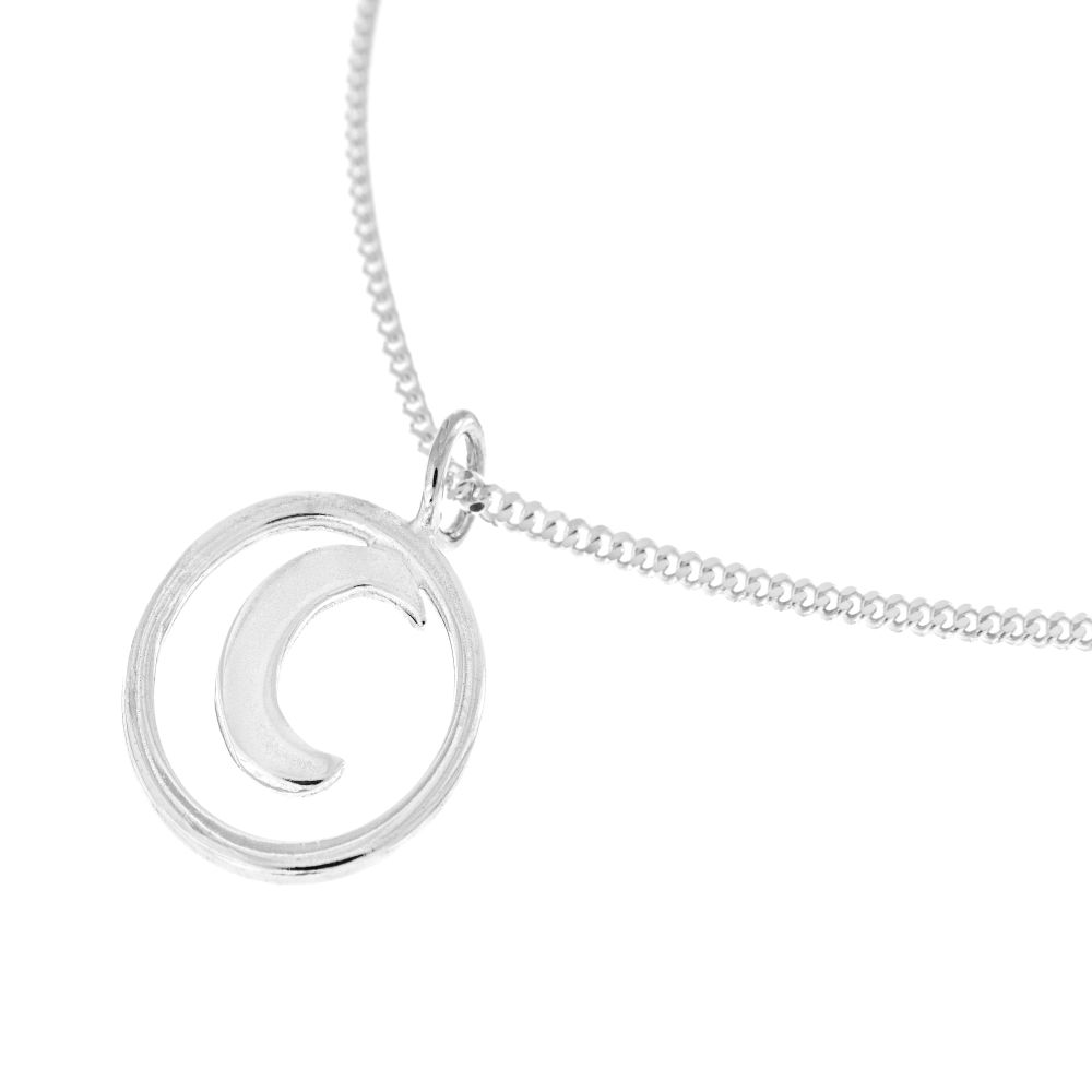 MÅNEN (Moon) necklace - Guldviva Jewellery
