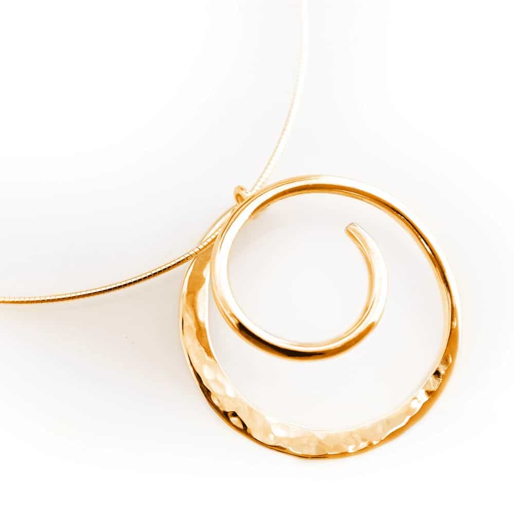 MÅNSKEN (Moonlight) 18K necklace - Guldviva Jewellery