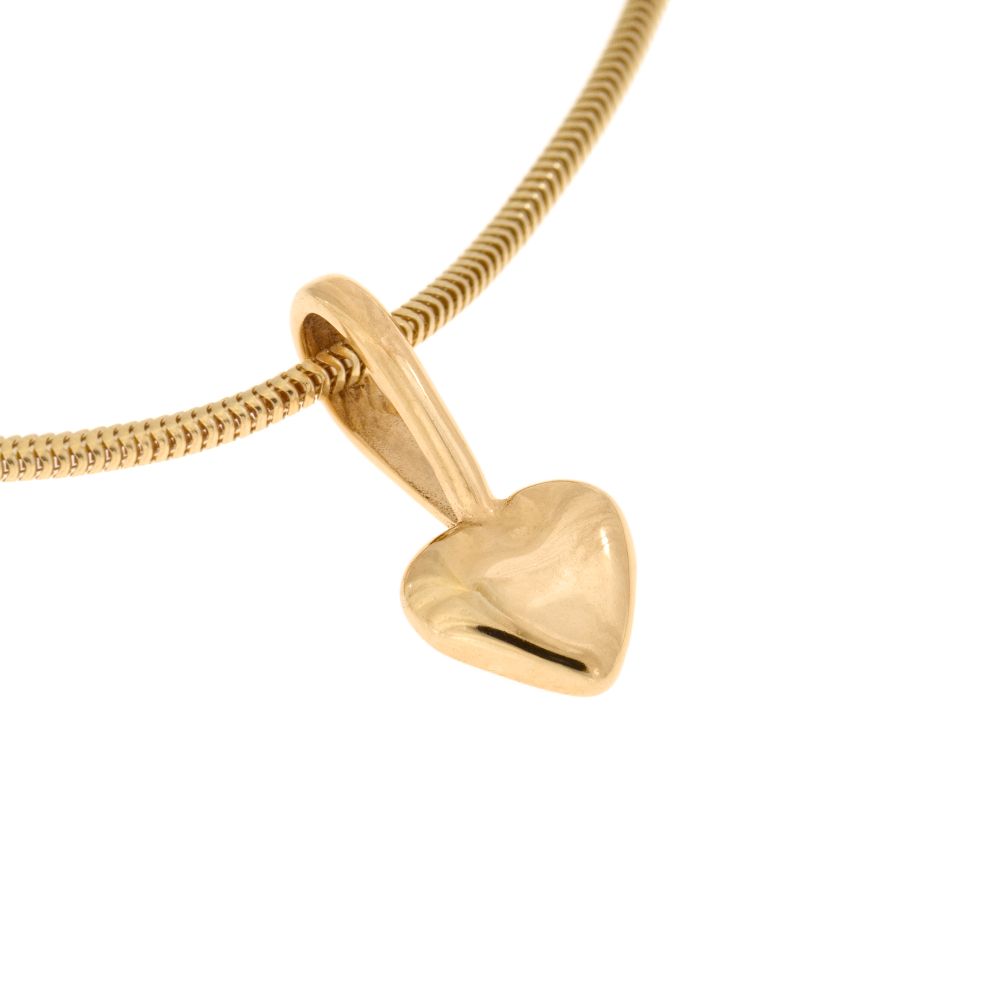 MITT HJÄRTA (My heart) 18K necklace - Guldviva Jewellery