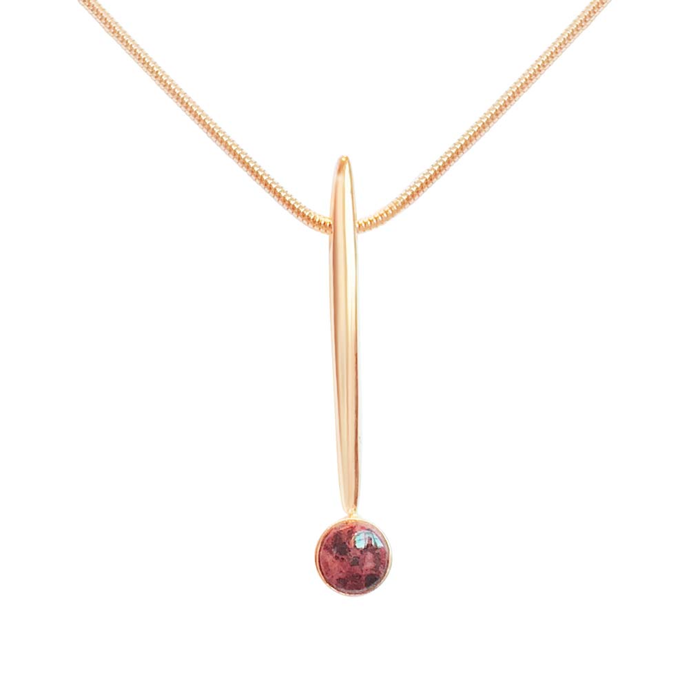 PEAK GRANITE 18K necklace - Guldviva Jewellery