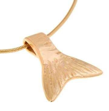 FENA (Fin) 18K necklace - Guldviva Jewellery