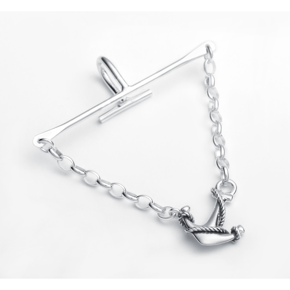 ANKARE (Anchor) tie clip - Guldviva Jewellery