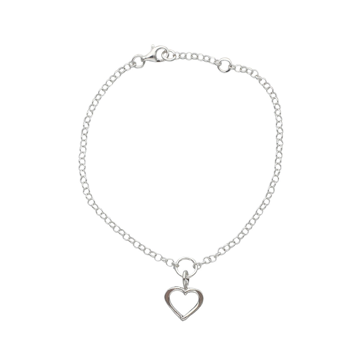 HJÄRTLIG (Sydämellinen) rannekoru herneen linkki - Guldviva Jewellery