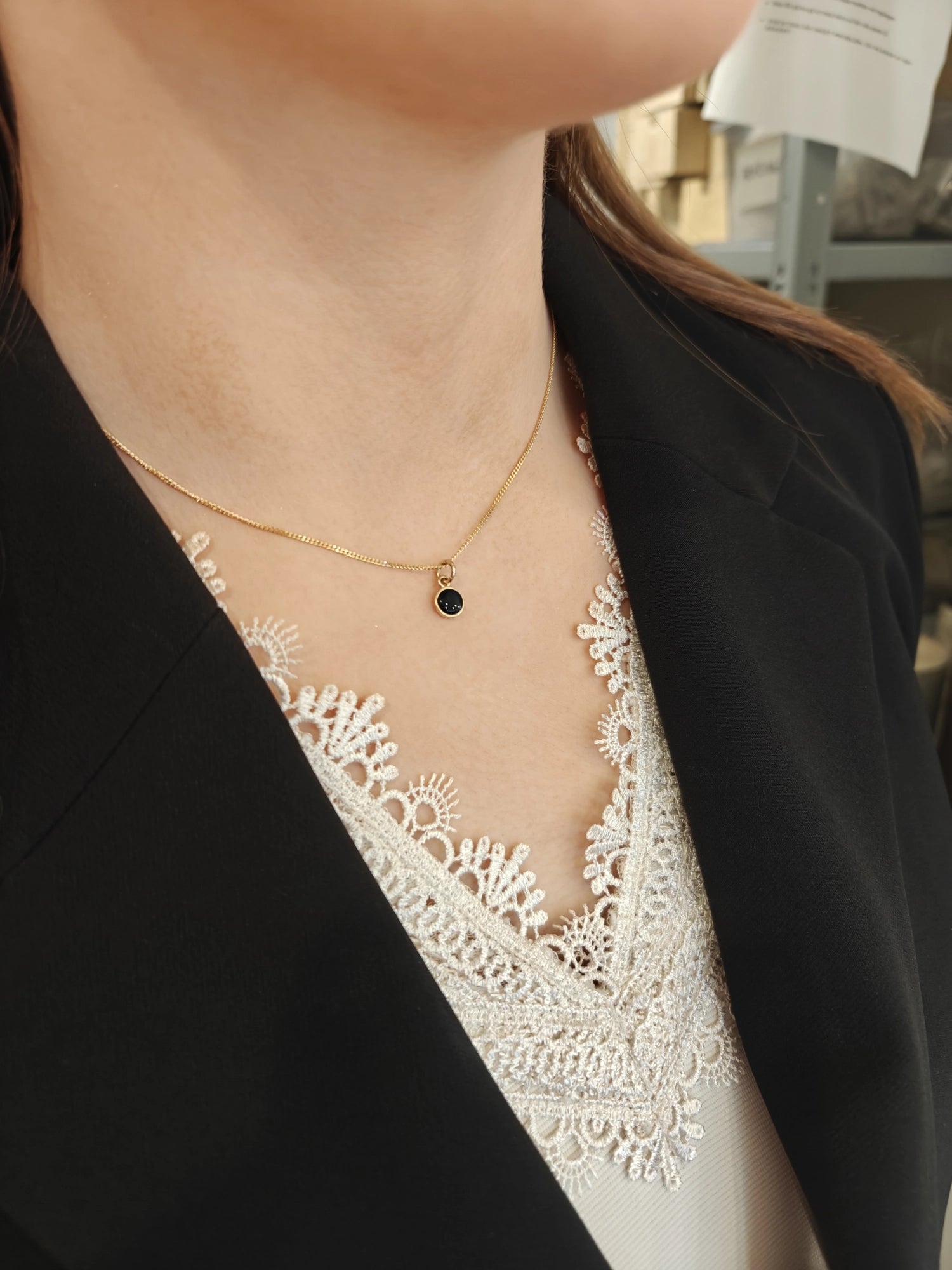 Basic SPEKTROLIITTI S 18K Kaulakoru - Guldviva Korut