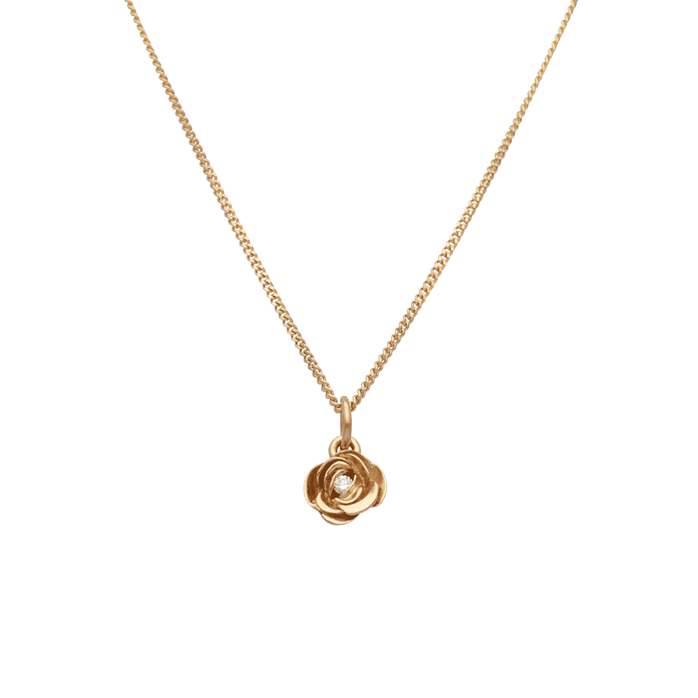 ROS (Ruusu) S 18K timantilla - Guldviva Jewellery
