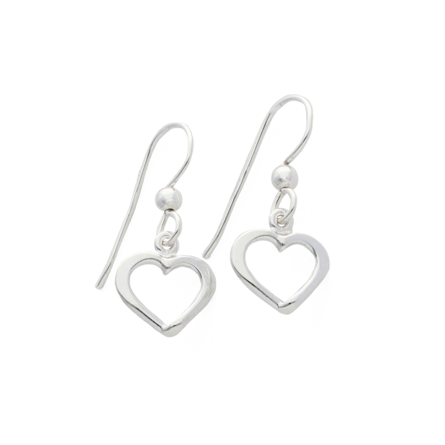 HJÄRTLIG (Sydämellinen) korvakorut koukulla - Guldviva Jewellery
