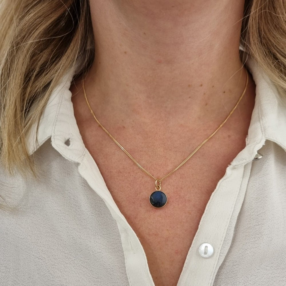 BASIC SPEKTROLITT  anheng  Guldviva 18K - Smykker