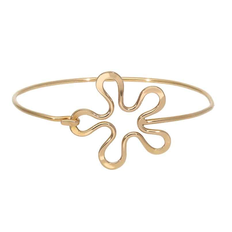 BLOMMAN™ 18 tusen armring - Guldviva Smykker