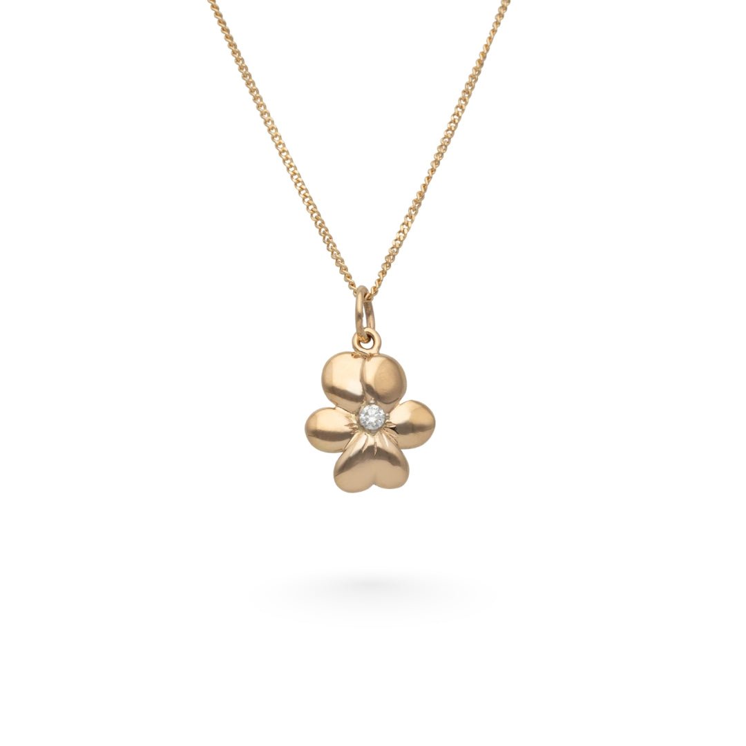 VIOL S 18K halsband med diamant