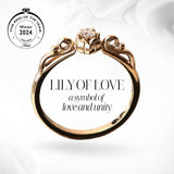 LILY OF LOVE 18K ring - Guldviva Jewellery