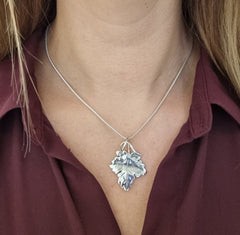 HUMLELÖV halsband - Guldviva Jewellery