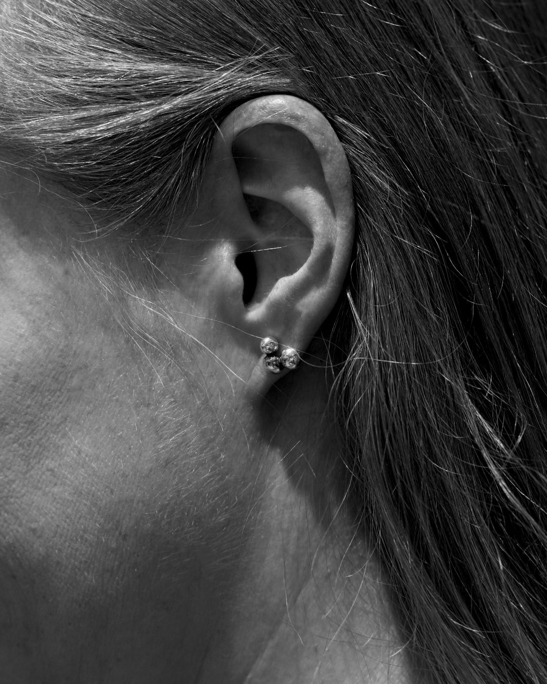 HAVTORN örhängen på stift - Guldviva Jewellery